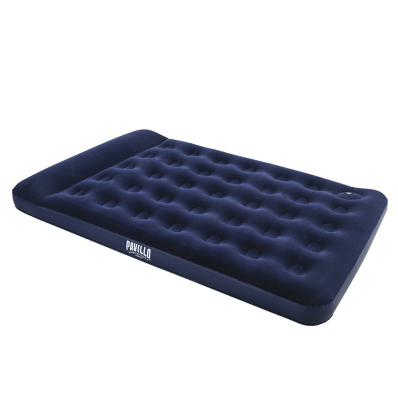 Bestway Pavillo 67225 Full 191x137x28 cm Pompalı Mavi Şişme Yatak - 1