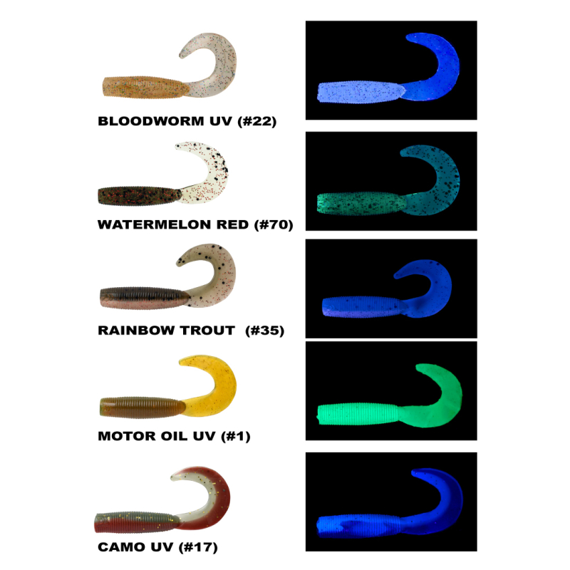 DAIWA BAIT JUNKIE 6.35CM GRUB, (8 ADET) - 1