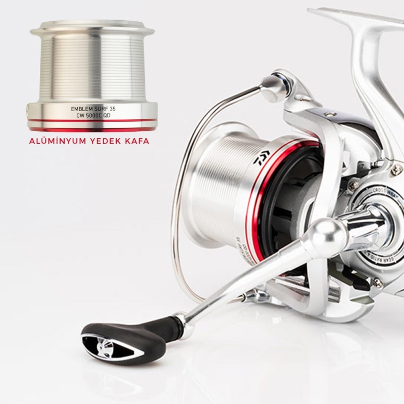 Daiwa Emblem 35 CW 4000 QD Surf Olta Makinesi - 4
