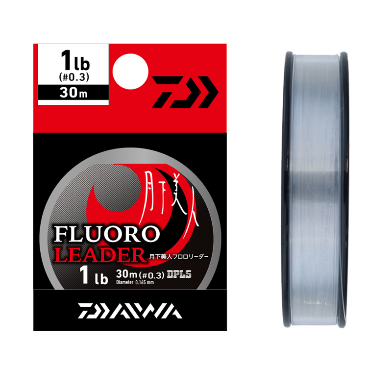 DAIWA GEKKABIJIN FLUORO LEADER 1LB #0.3-30M N.CLEAR - 1