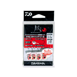 DAIWA GEKKABIJIN SW LIGHT JIG HEAD SS RED GLOW - 2