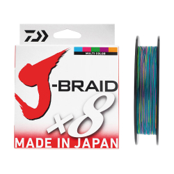 Daiwa JBraid 8B 500M Multi Color İp Misina - Daiwa
