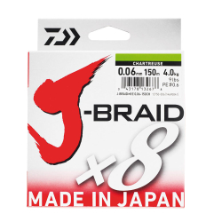 Daiwa JBraid 8B Chartreuse 150m İp Misina - Daiwa
