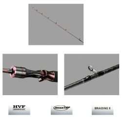 Daiwa New Kohga Tenya Game 2.06m 45-200gr 2P Kamış - 2