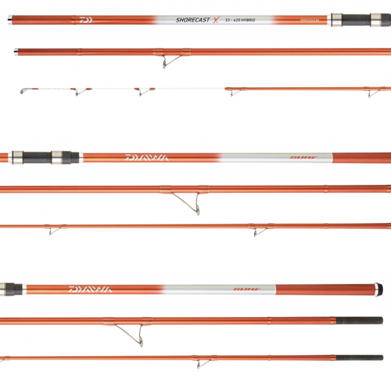 Daiwa New Shorecast 4.20m 100-225gr 3P Surf Olta Kamışı - 2