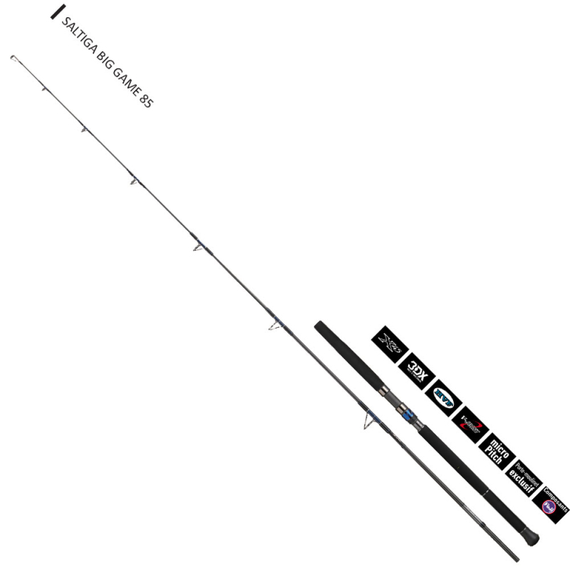 Daiwa Saltiga Big Game 257cm 50-150 Olta Kamışı - 1
