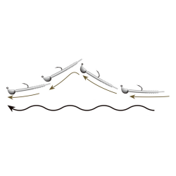 JUNGLEGYM J301 CAROUSEL JIG HEAD 0.6GR (5AD) - 2