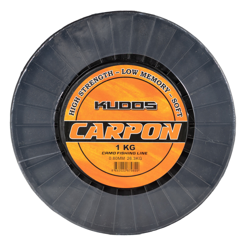 KUDOS CARPON CAMO 0.35MM 1 KG BOBİN MİSİNA - 5