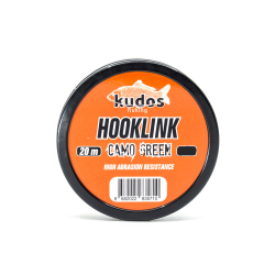 Kudos Hooklink Camo Green 20m 25 Lb. - Kudos
