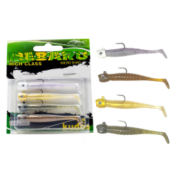 Kudos Mebaru Micro Shad 65mm 3.8gr Silikon Yem (4ad) - Kudos