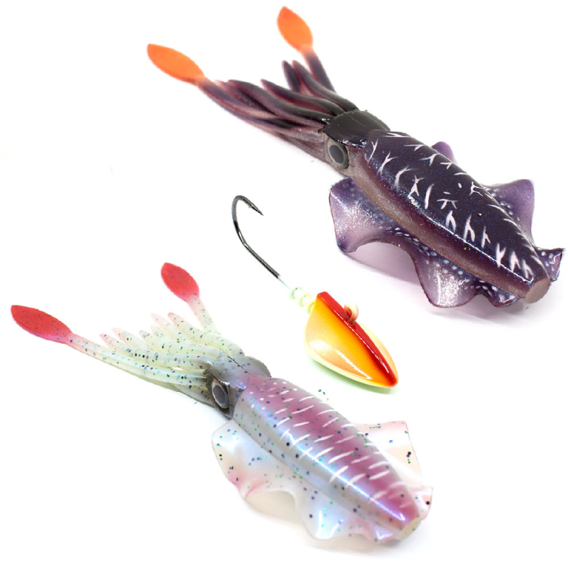 Kudos Pro Squid 20 cm (2 Adet) 170 gr Lumo Jighead - 1