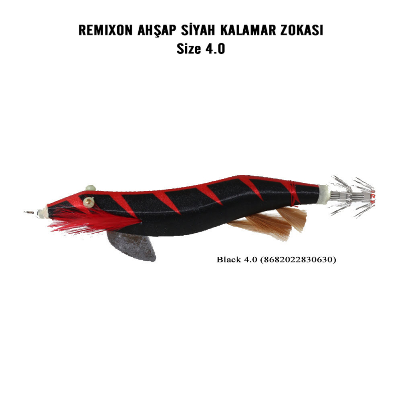 Remixon Ahşap Siyah Kalamar Size 4.0 - 1