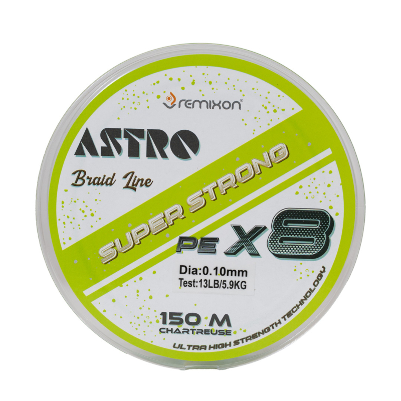 Remixon Astro 8X 0.06mm 150m Chartreuse İp Misina - 2