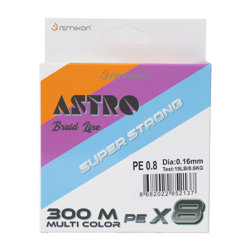 Remixon Astro 8X 0.13mm 300m M.Color İp Misina - 3