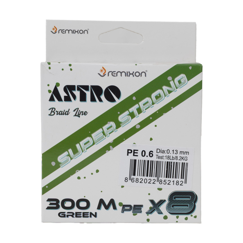 Remixon Astro 8X 0.16mm 300m Green İp Misina - 3