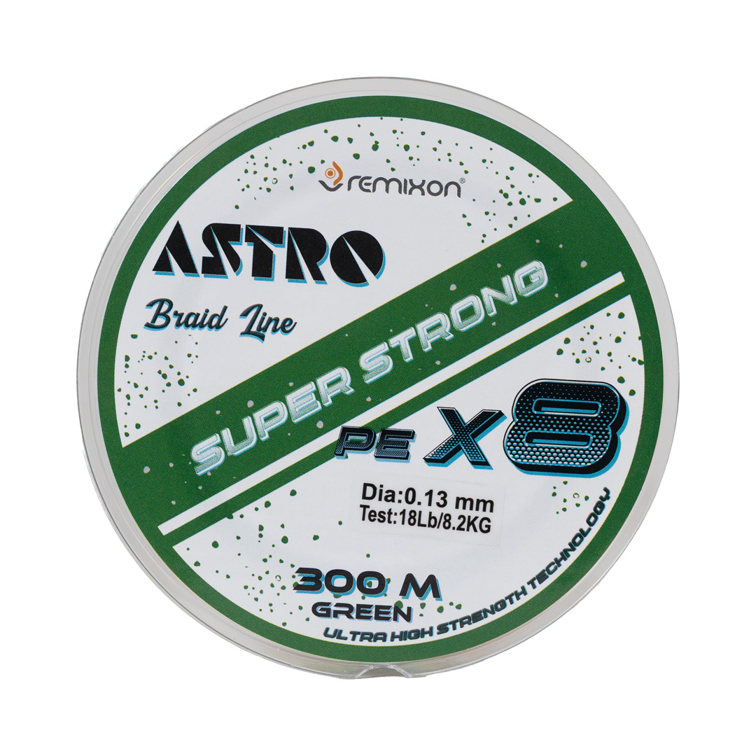 Remixon Astro 8X 0.16mm 300m Green İp Misina Misinalar ve İpler