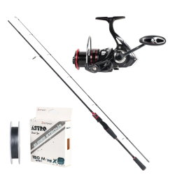 REMIXON FOCUS RD 2.70M 5-35GR 2P KAMIŞ+RD4000M 5+1BB MAKARA, SET - Remixon