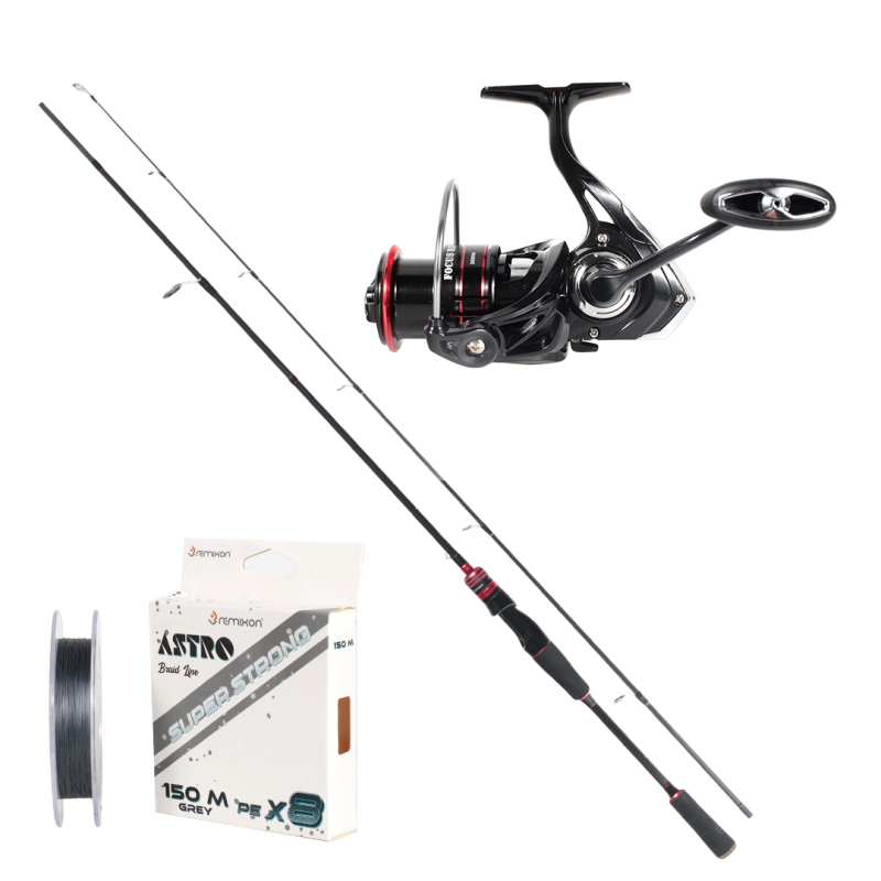 REMIXON FOCUS RD 2.70M 5-35GR 2P KAMIŞ+RD4000M 5+1BB MAKARA, SET - 1