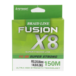 Remixon Fusion 150M X8 Green İp Misina - 3