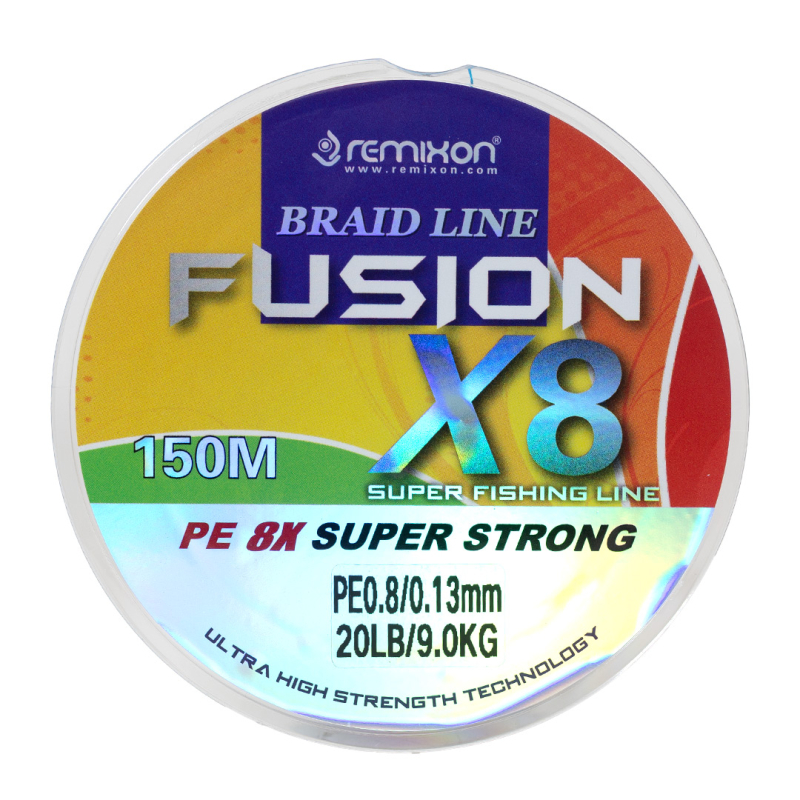 Remixon Fusion 150M X8 Multi Color İp Misina - 2