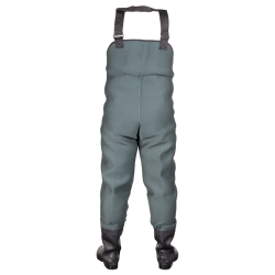 REMIXON 4.5MM NEOPREN YEŞİL PVC BOT TULUM ÇİZME - 2