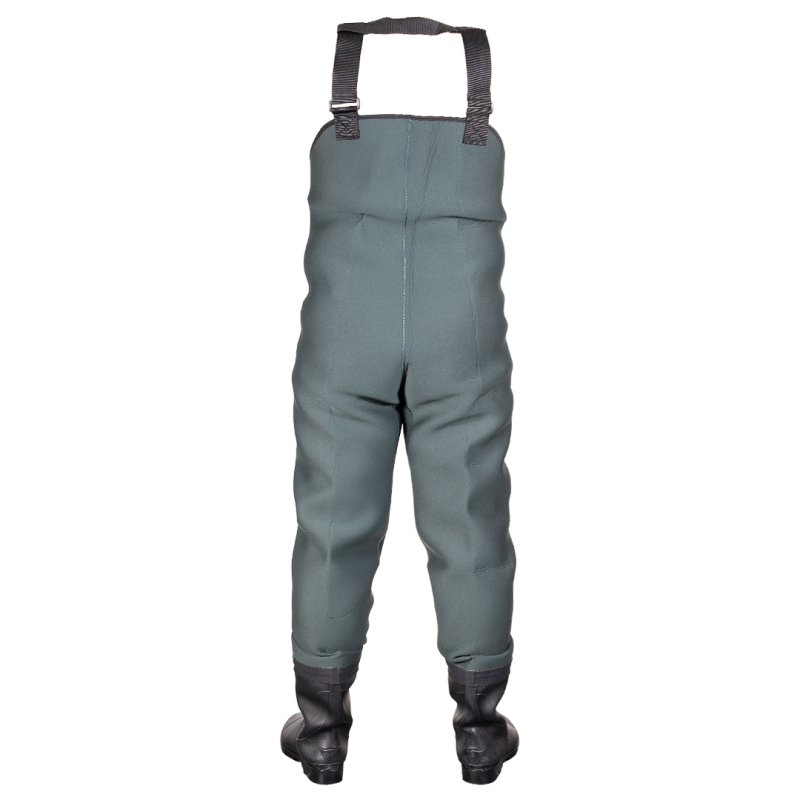 REMIXON 4.5MM NEOPREN YEŞİL PVC BOT TULUM ÇİZME - 2