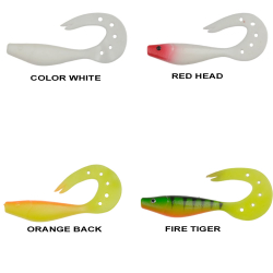 Remixon Sandra 9cm Silikon Yem (25 Adet) - Remixon