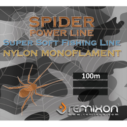 Remixon Spider Serisi 100m Poşet Monofilament Misina - Remixon