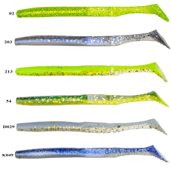Remixon Wolf Tail Shad 12.5cm (5 Adet) - Remixon