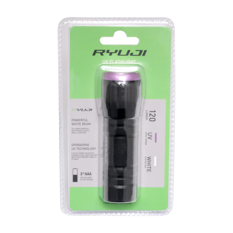 RYUJI 120 LUMEN BEYAZ+ UV EL FENERİ - 4