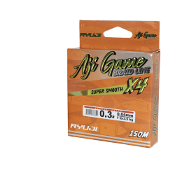 RYUJI AJI GAME 4X, 0.05MM 150M, ORANGE İP MİSİNA - 3