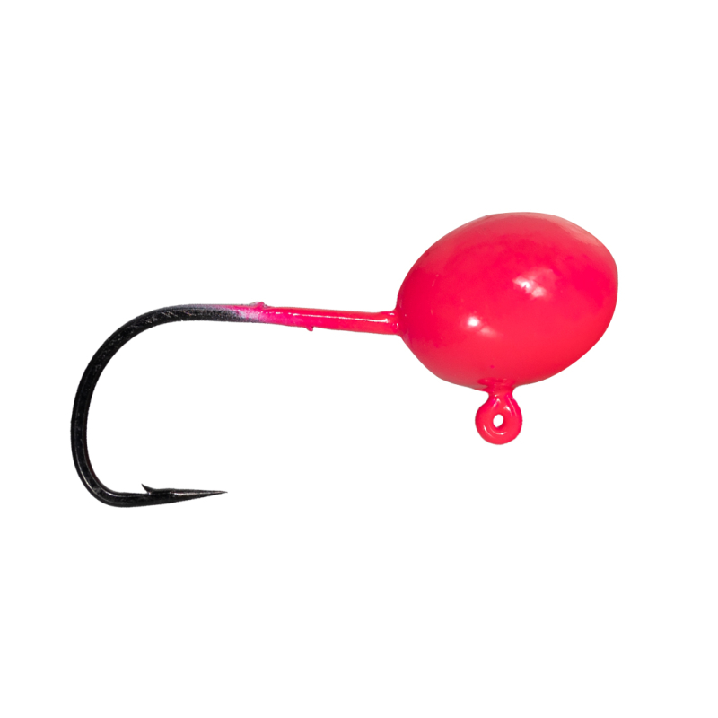 RYUJI AJING JIG HEAD PINK GLOW (5 ADET) - 1