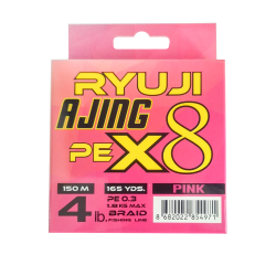 Ryuji Ajing X8 150m PE İp Misina - Ryuji