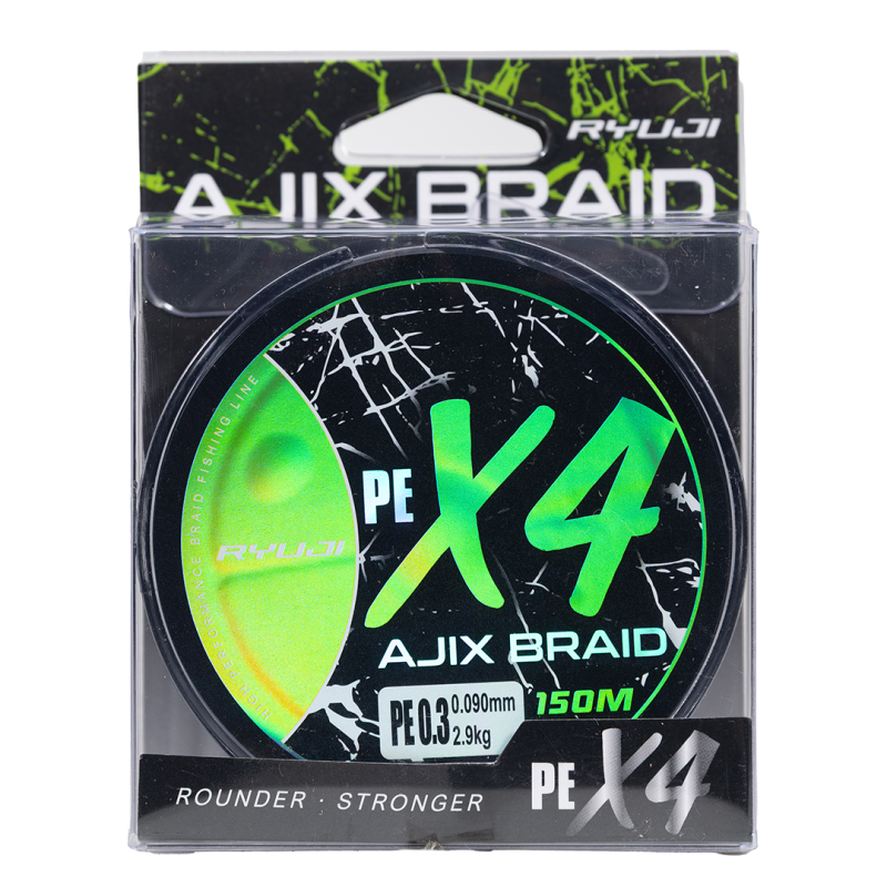 RYUJI AJIX BRAID 4X,150M, WHITE İP MİSİNA - 2