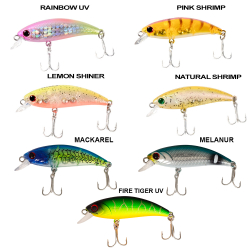 Ryuji Baby Minnow Sinking 5cm 4.5gr Maket Yem - 6