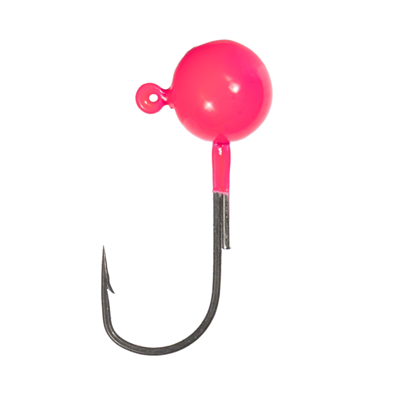 RYUJI BALL AJING PINK UV JIGHEAD İĞNE NO:10 (5 ADET) - 1