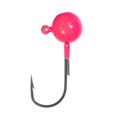 RYUJI BALL AJING PINK UV JIGHEAD İĞNE NO:10 (5 ADET) - Ryuji