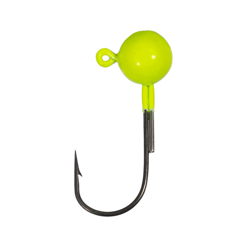 RYUJI BALL AJING YELLOW UV JIGHEAD İĞNE NO:10 (5 ADET) - 1