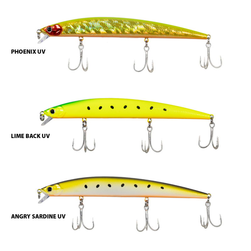 RYUJI BAY MINNOW SINKING 14.5CM, 24,5GR - 2