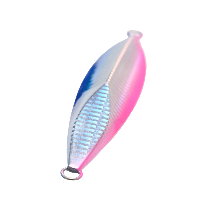 RYUJI CROWN JIG 250GR, PINK ZEBRA GLOW - 7