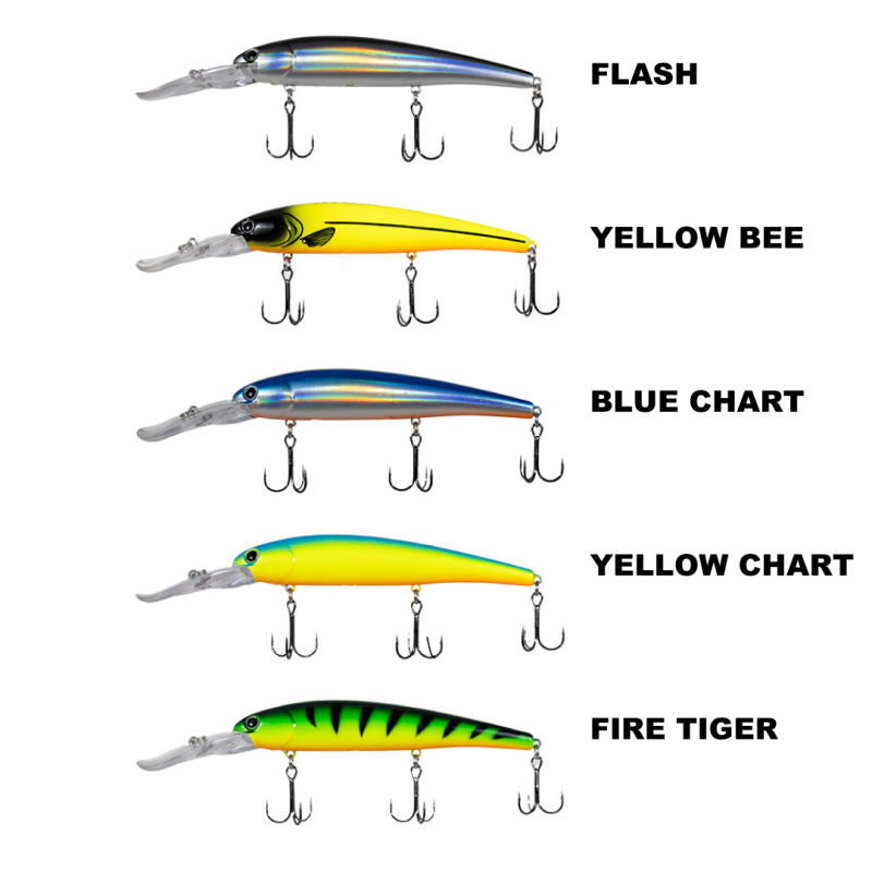 RYUJI DEEP FISH 12.5CM, 19GR - 1