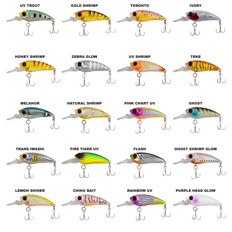 RYUJI DEEP KILLER SUSPENDING 4CM 3,4GR - 1