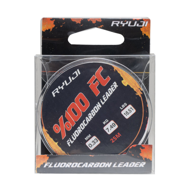RYUJI FLUORO CARBON LEADER 25M, MİSİNA - 3