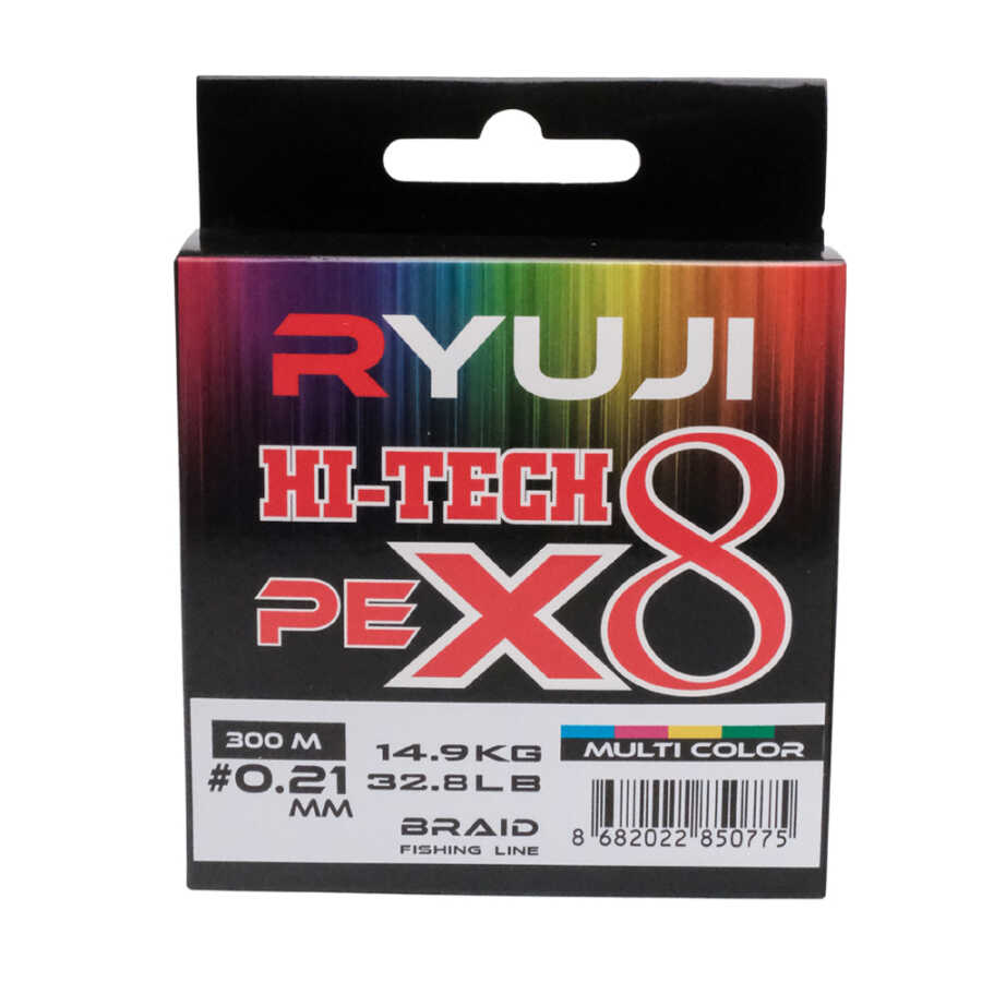 Ryuji Hi-Tech X8 300m Multi Color İp Misina