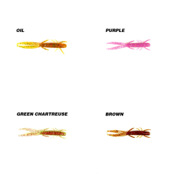 Ryuji Hogy Shrimp 7.6cm 10 Adet - Ryuji