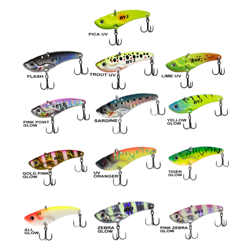 Ryuji Mirror Vib 15gr / 5.5cm Jig Yem - 1