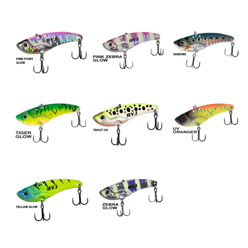Ryuji Mirror Vib 15gr / 5.5cm Jig Yem - 3