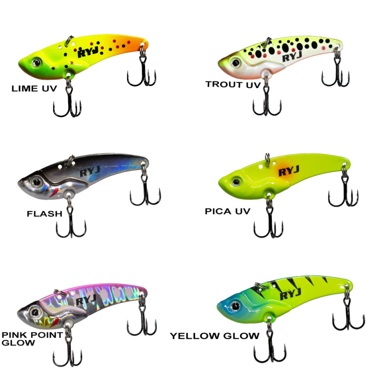 Ryuji Mirror Vib 15gr / 5.5cm Jig Yem - 4
