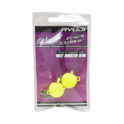 RYUJI MONSTER JIGHEAD YELLOW UV - 3