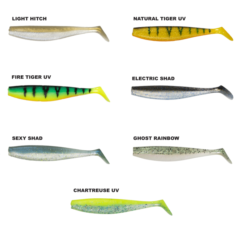 RYUJI MONSTER SHAD 13.5CM ,16GR, (3AD) - 1